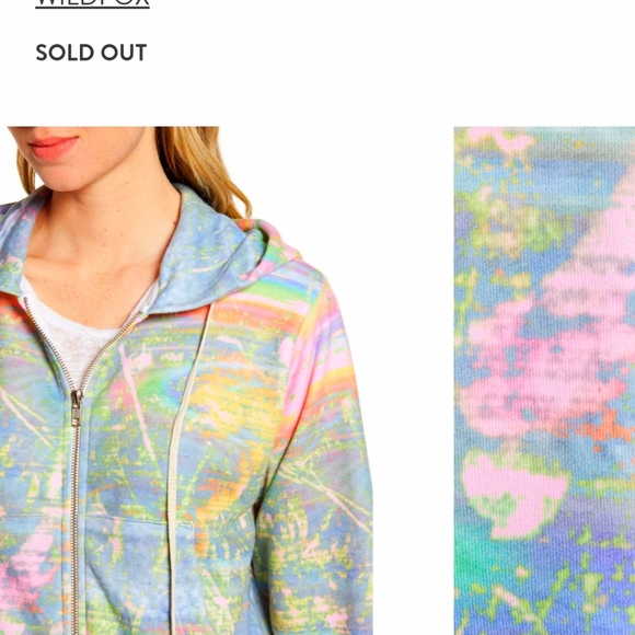 💣NEW Wildfox Galaxy Glitch Regan hoodie - Picture 4 of 7